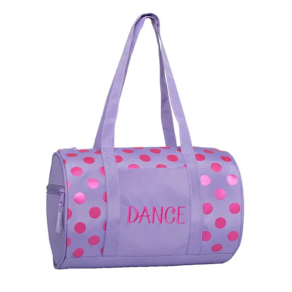 1048 Dots Duffel Lavender/Pink*