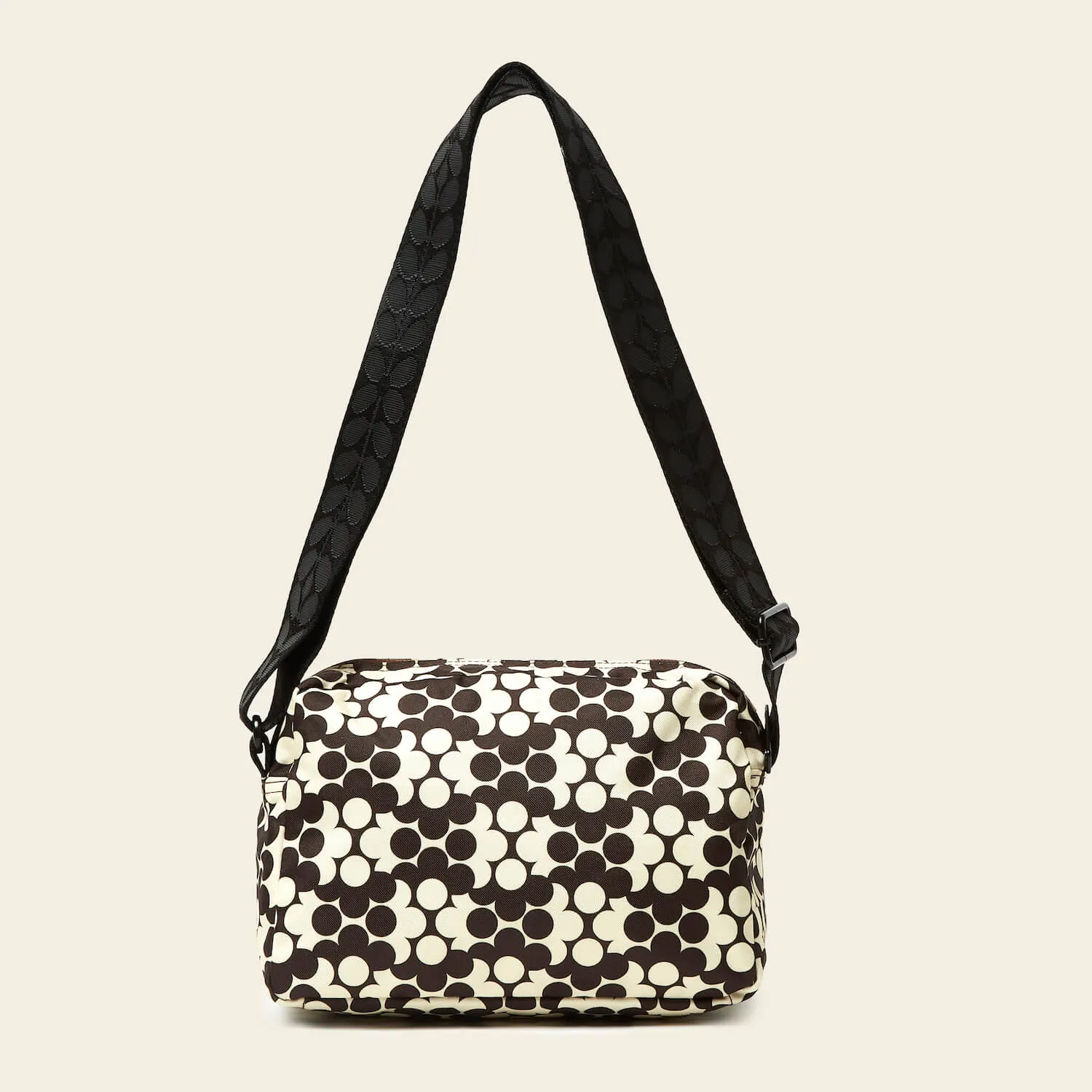 Angle Camera Bag - Puzzle Flower Porcini