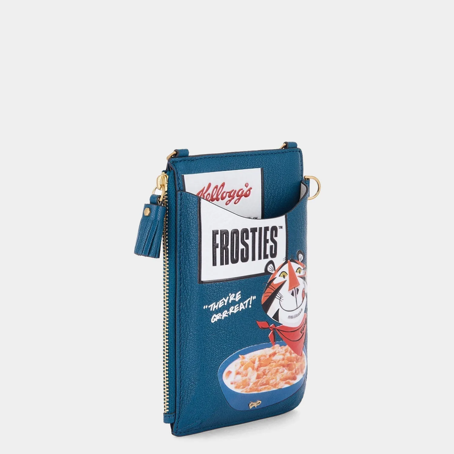 Anya Brands Frosties Zip Phone Pouch on Strap