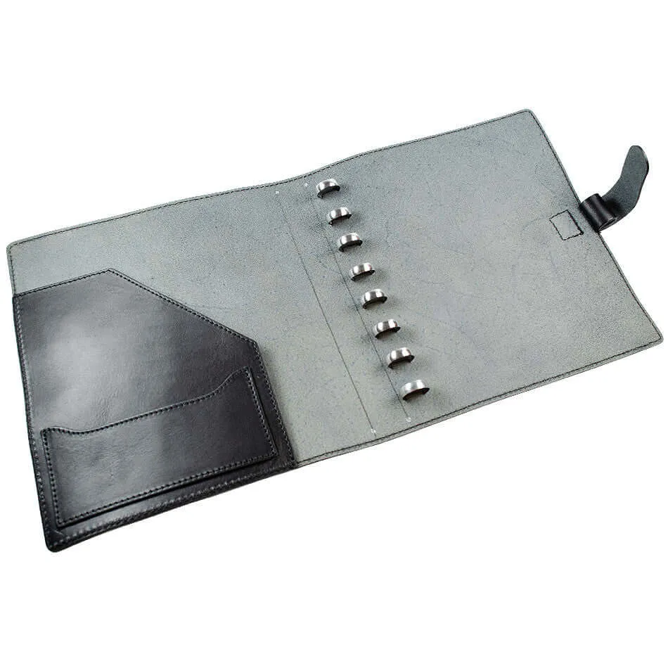 Atoma Pur Leather Folder 185 x 210 Black