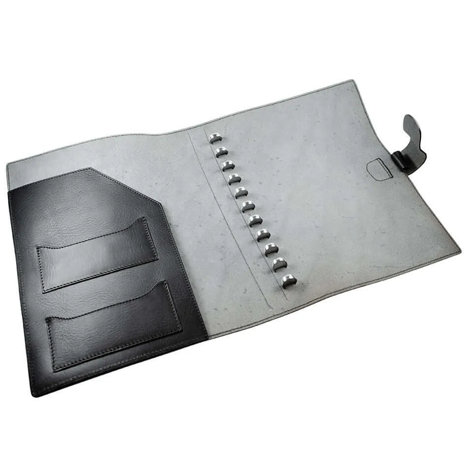 Atoma Pur Leather Folder 210 x 295 Black