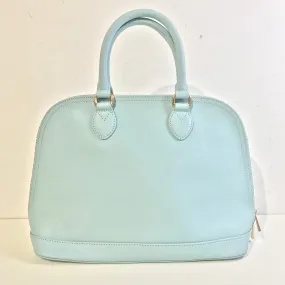 Baby Blue Top Handle Bag