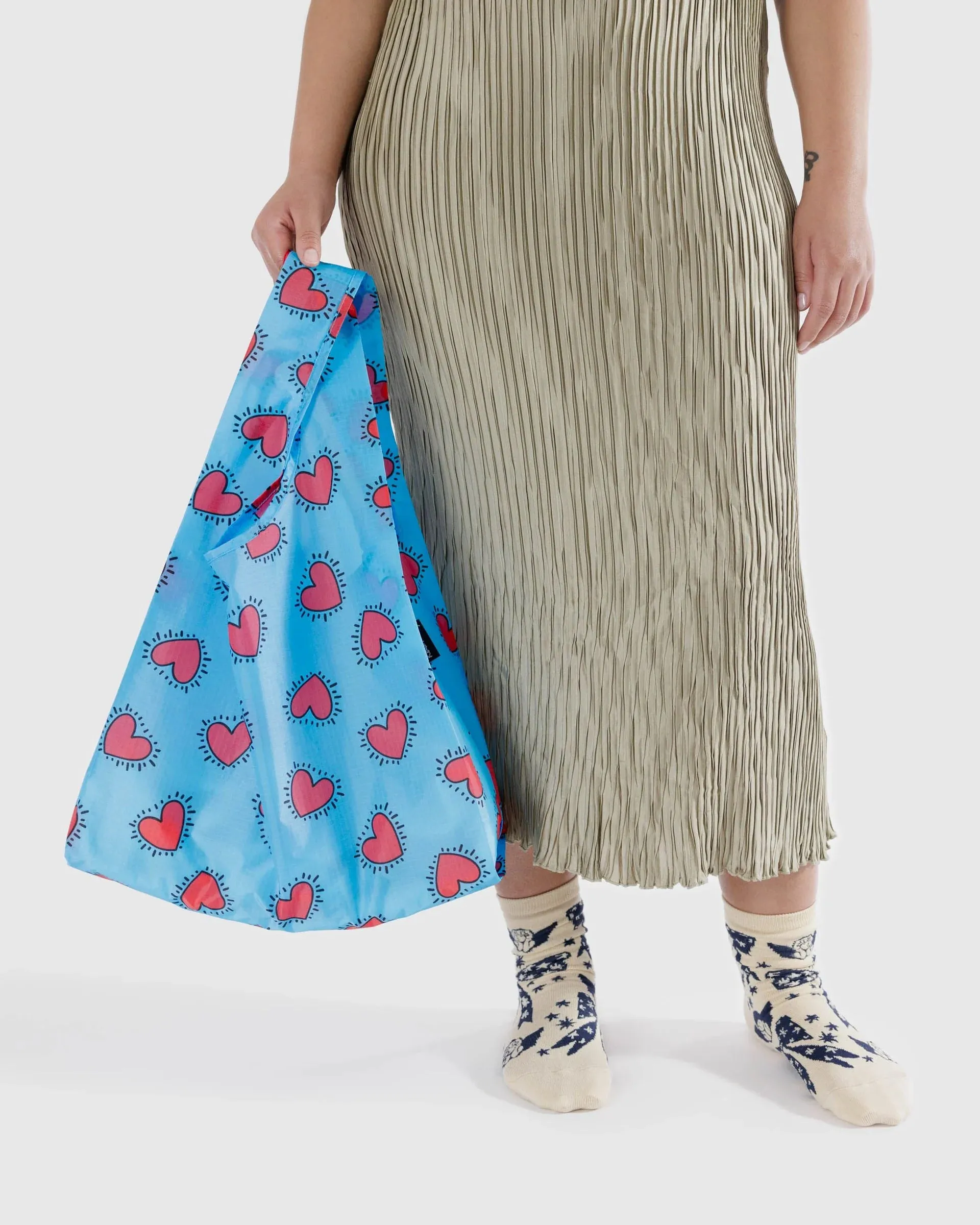 Baggu - Standard Baggu | Keith Haring Hearts