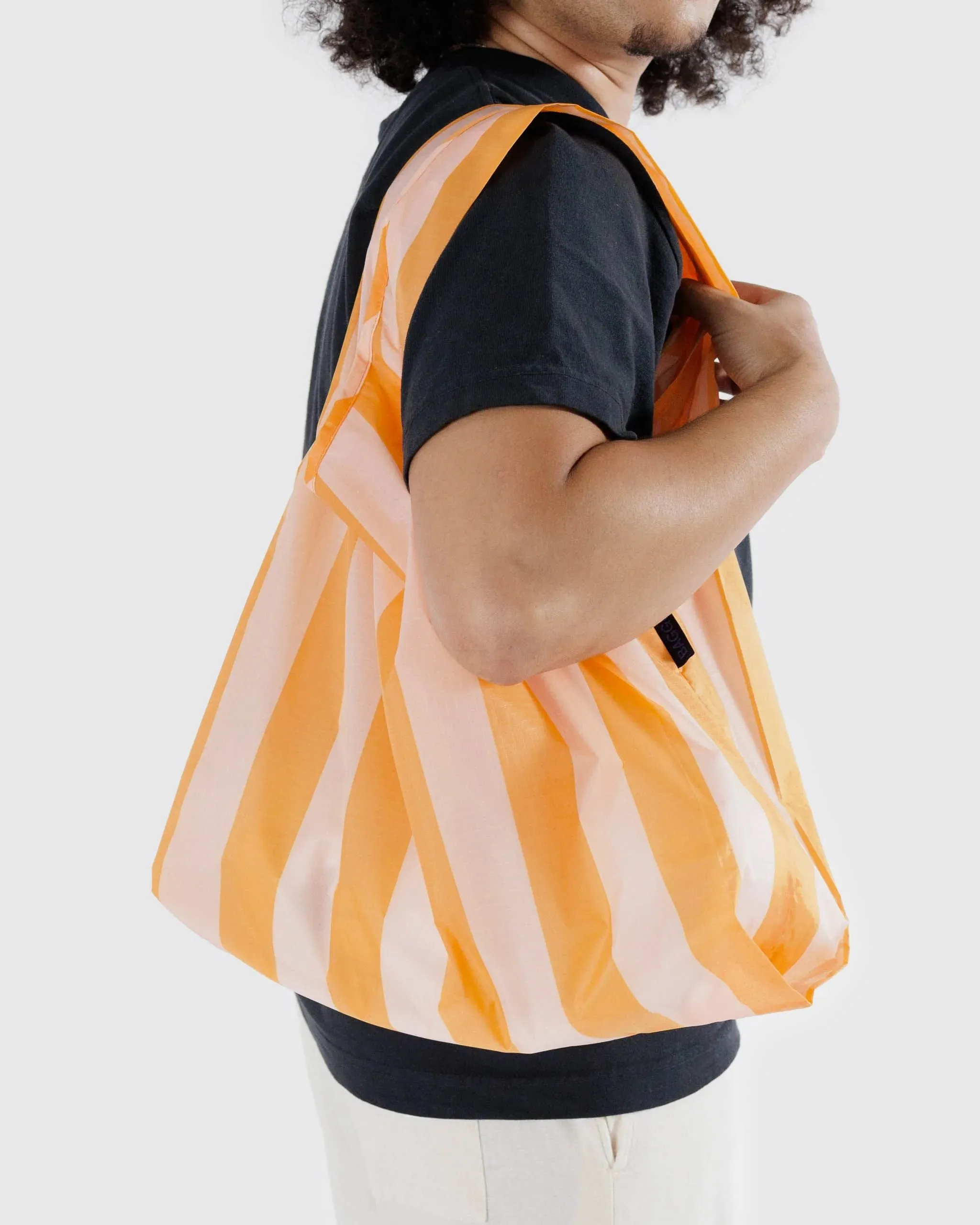 Baggu - Standard Baggu | Tangerine Wide Stripe