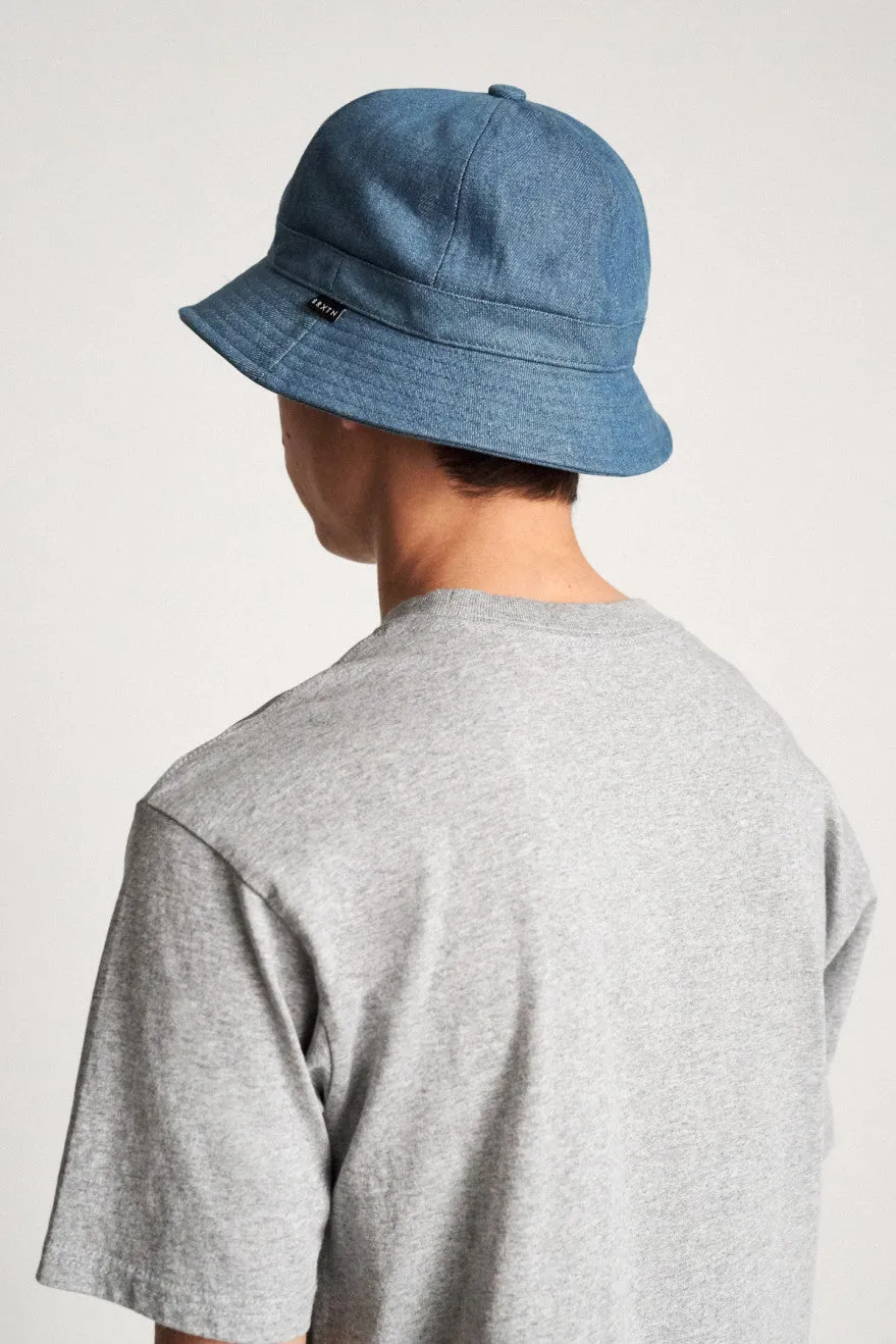 Banks II Bucket Hat - Blue Washed Denim