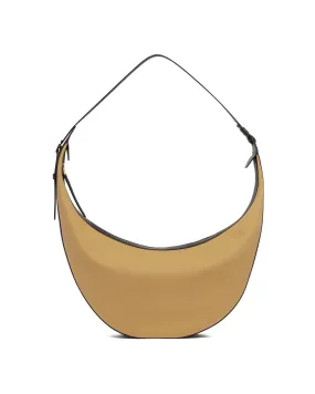 Beige And Black The Augustina Hobo Bag