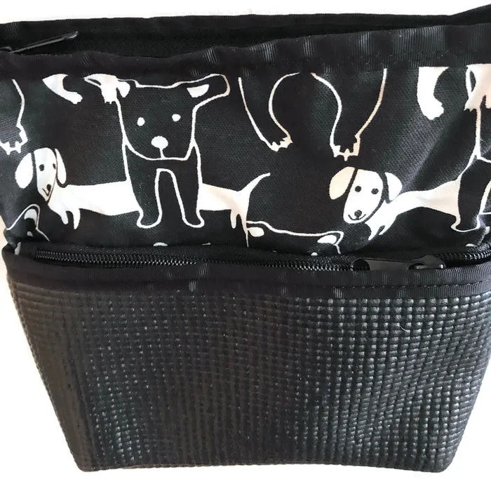 Bernie Black- Dog print fabric