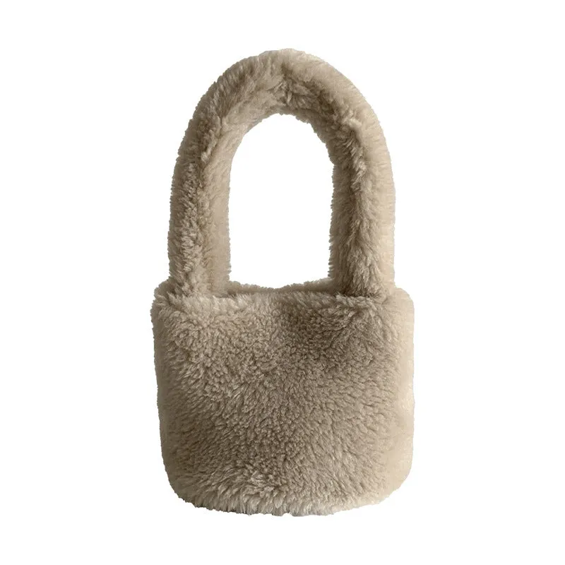 BerriesJam - 2024 Wool Handheld Bucket Lamb Bag