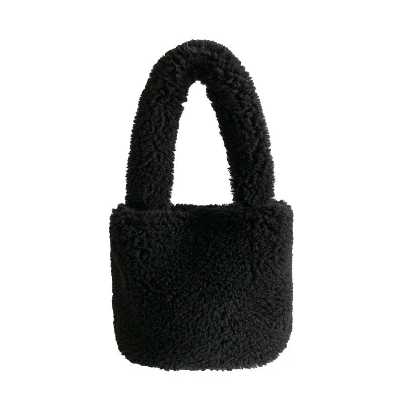 BerriesJam - 2024 Wool Handheld Bucket Lamb Bag