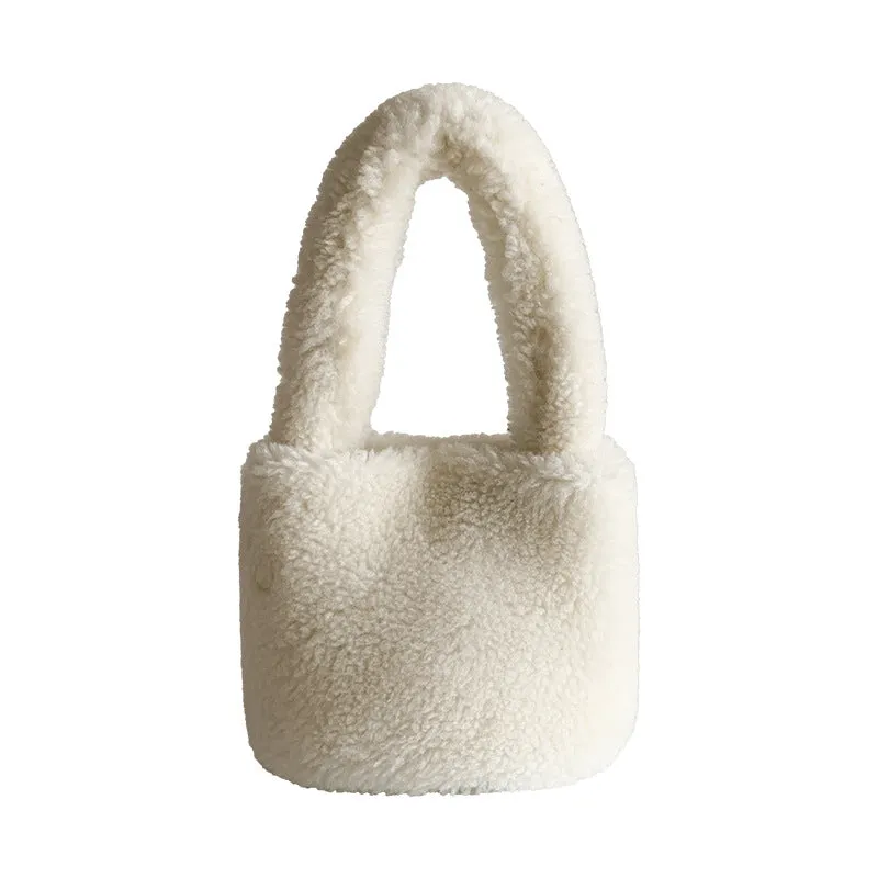 BerriesJam - 2024 Wool Handheld Bucket Lamb Bag