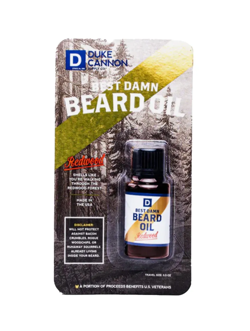 Best Damn Beard Oil Travel Size