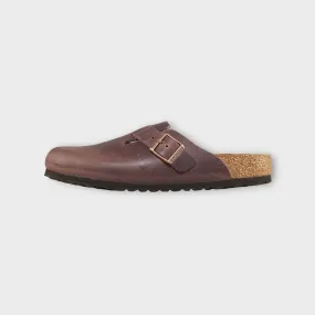 Birkenstock Boston Oiled Leather I Habana