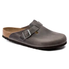 Birkenstock Boston Soft Footbed Iron