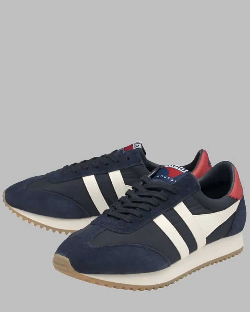 BOSTON 78 Navy/Off White/Deep Red