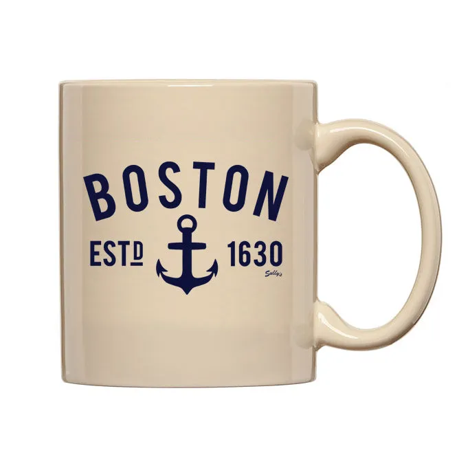 Boston Anchor Coffee Mug