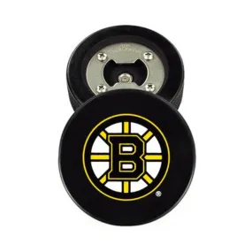 Boston Bruins NHL Souvenir Puck Bottle Opener