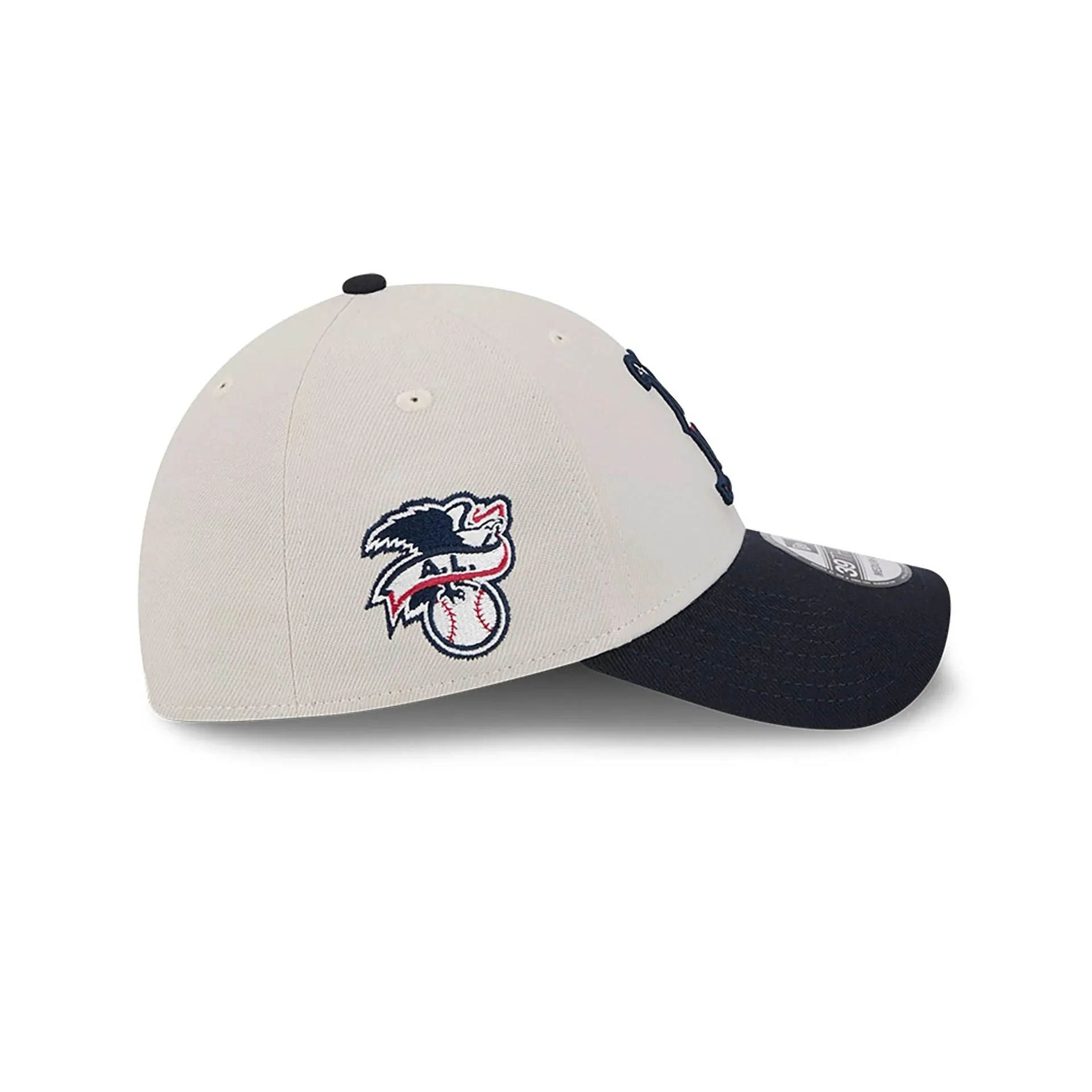 Boston Red Sox MLB 4th Of July Grey 39THIRTY Stretch Fit Cap