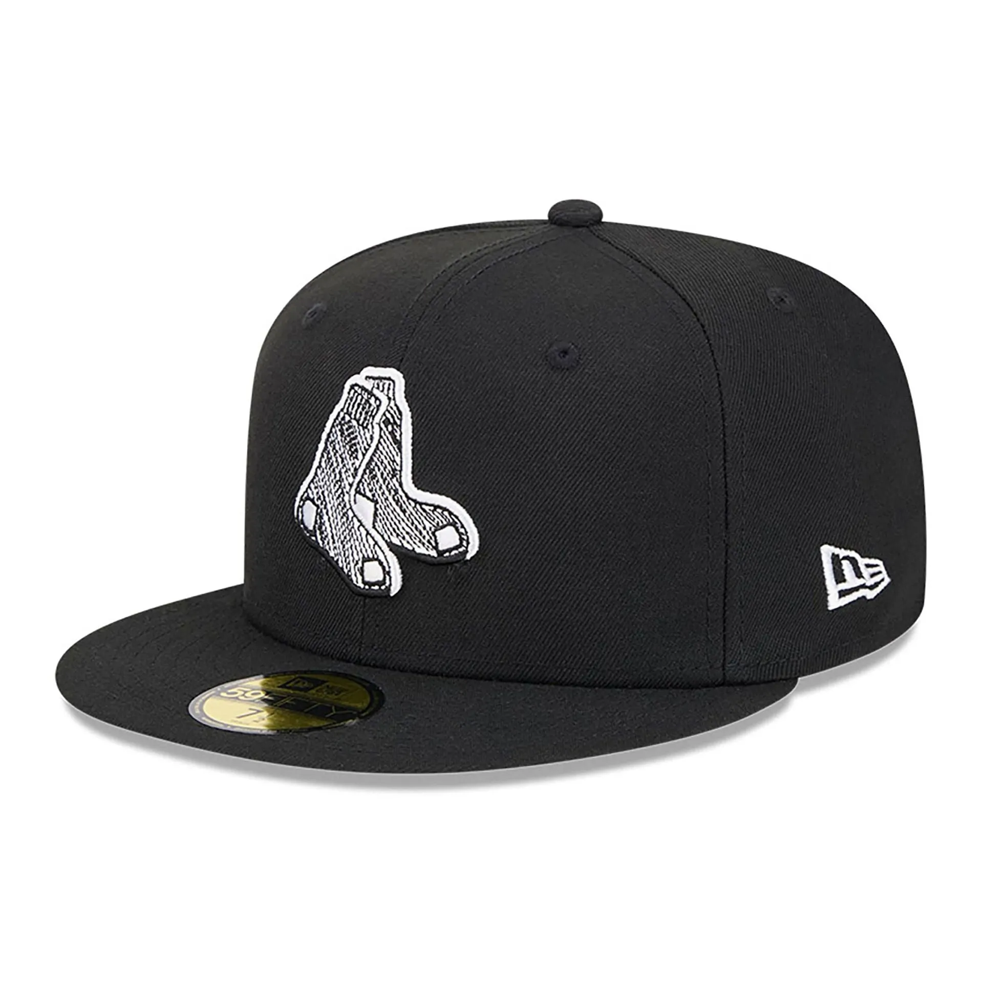 Boston Red Sox MLB Hi Vis Doodles Black 59FIFTY Fitted Cap