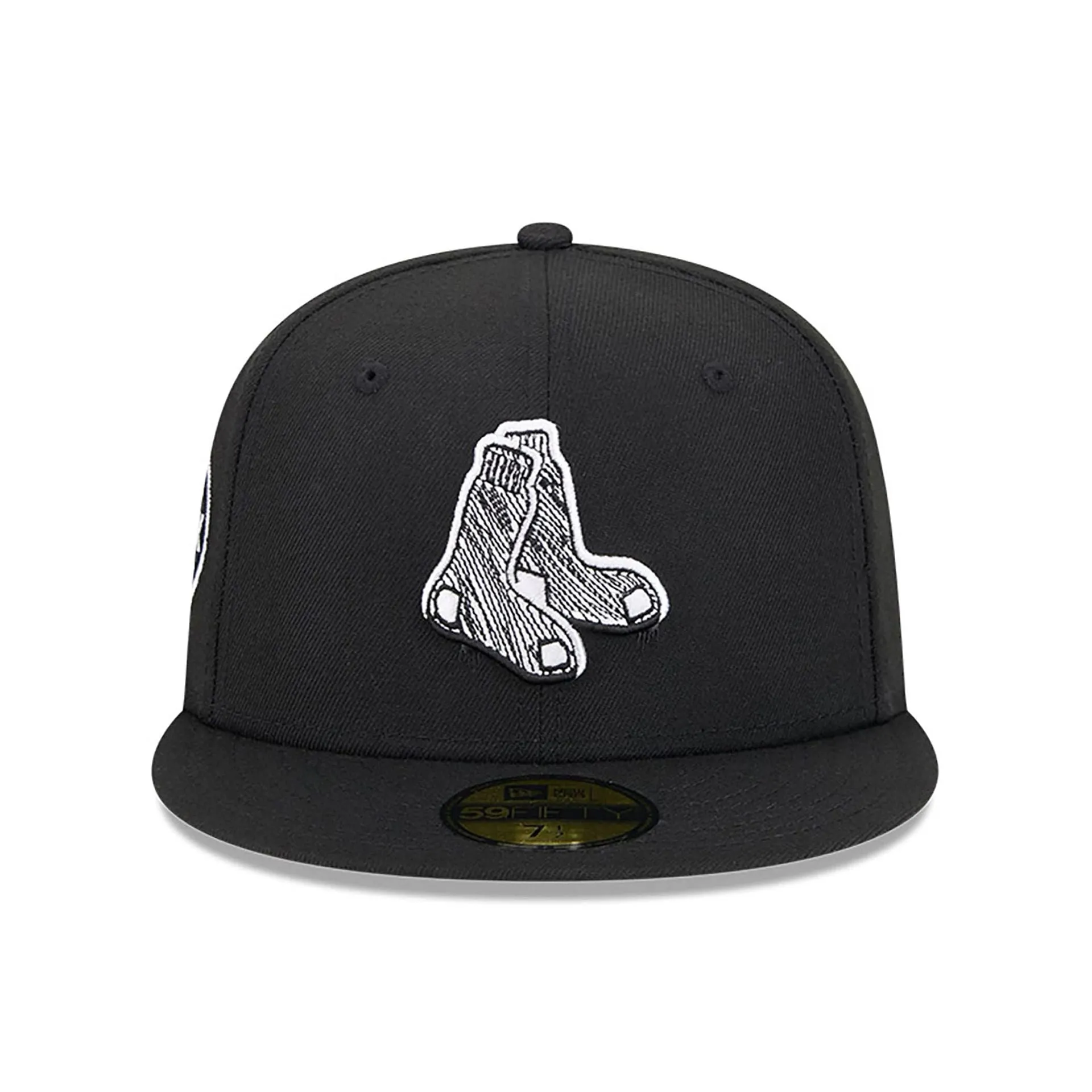 Boston Red Sox MLB Hi Vis Doodles Black 59FIFTY Fitted Cap