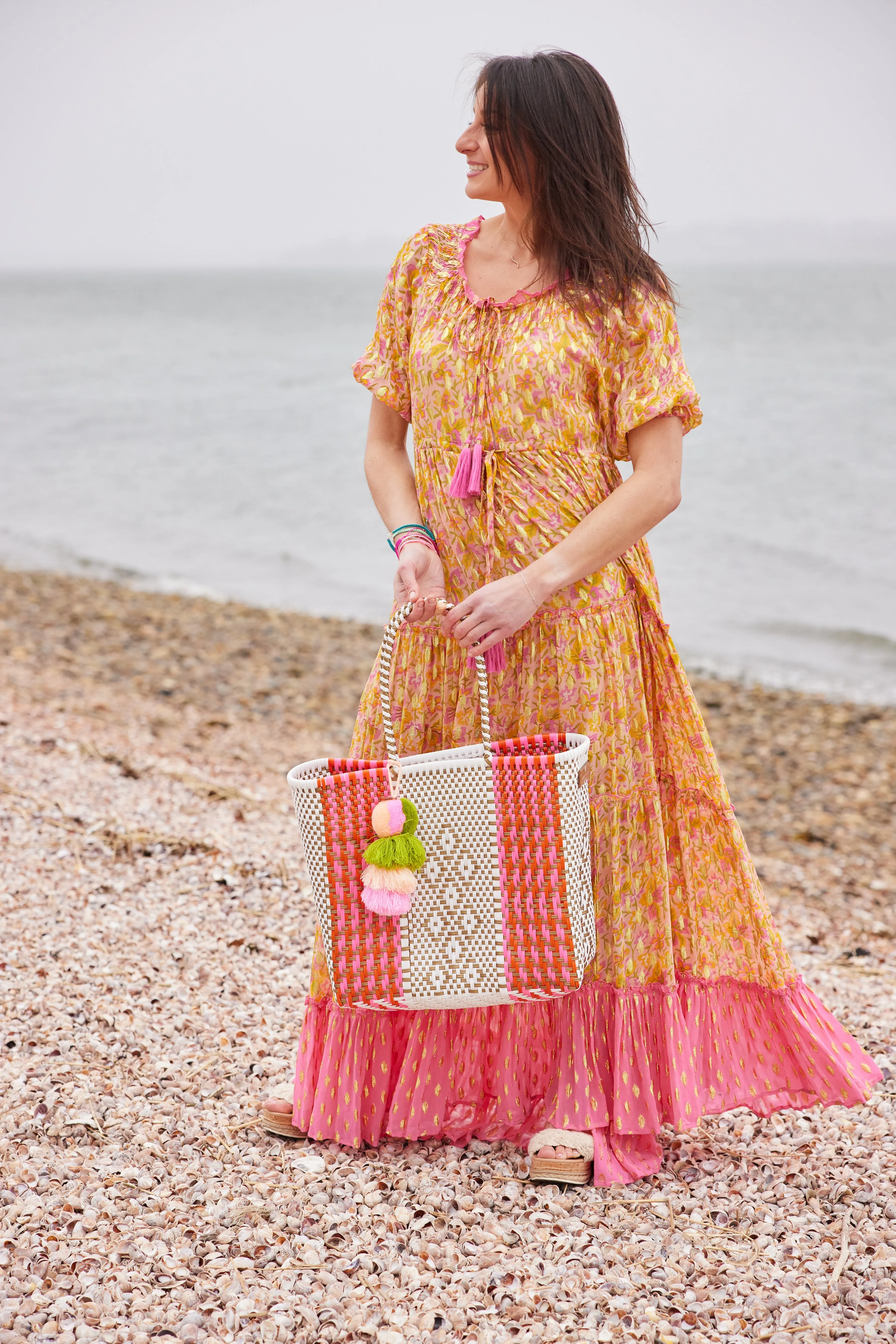 Bright Path Neon Orange / Rose Citron Tote