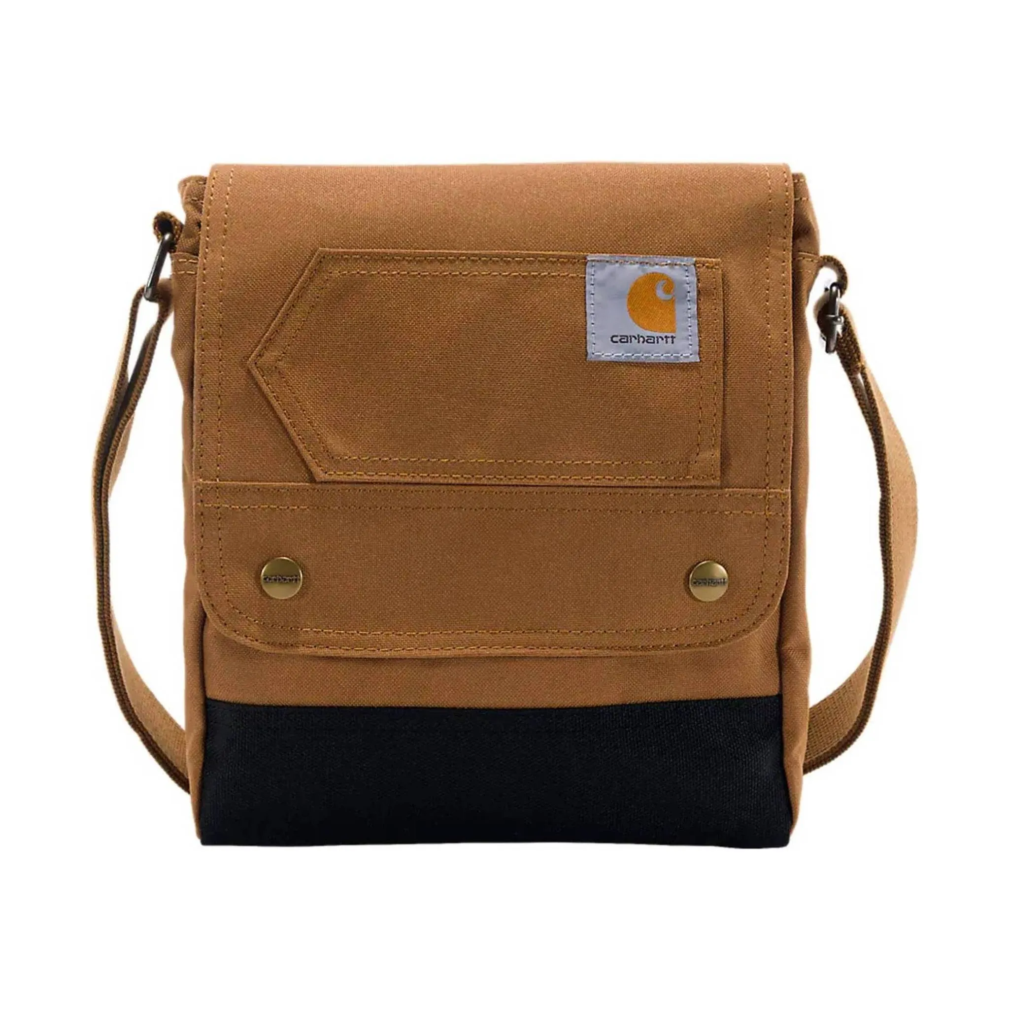 Carhartt Cross Body Snap Bag - Brown