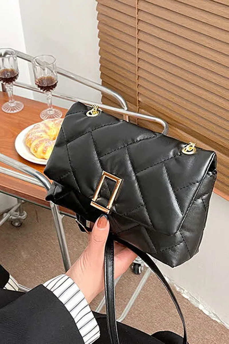 CHAIN SHOULDER MESSENGER BAG