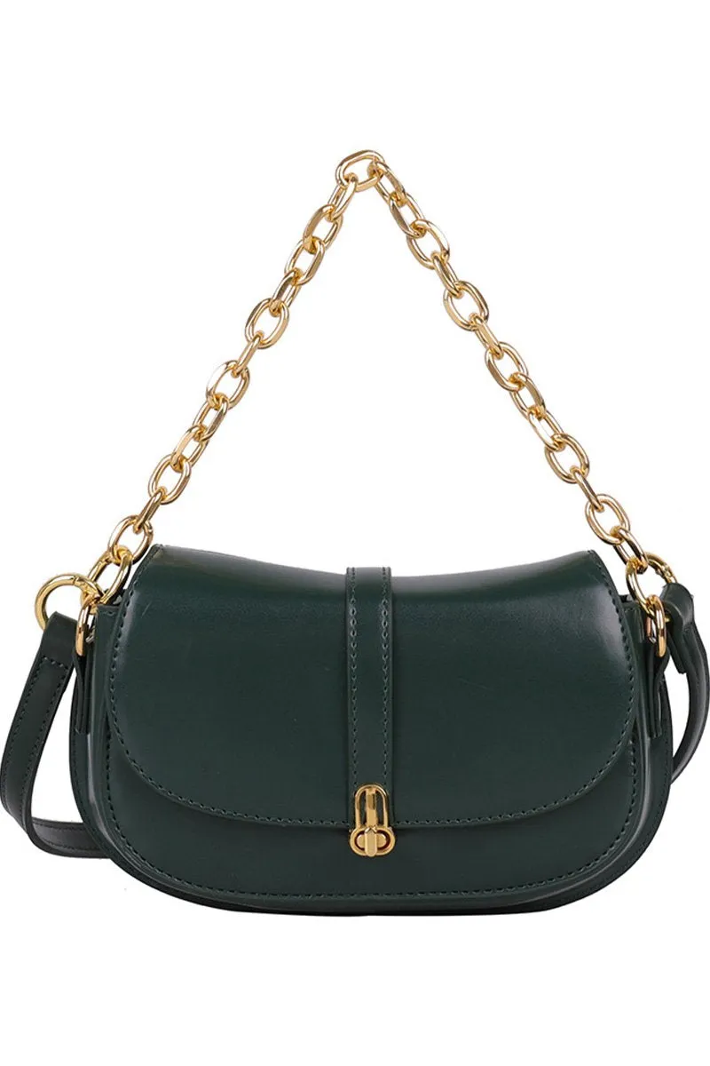 CHAIN STRAP FASHION HAND BAG