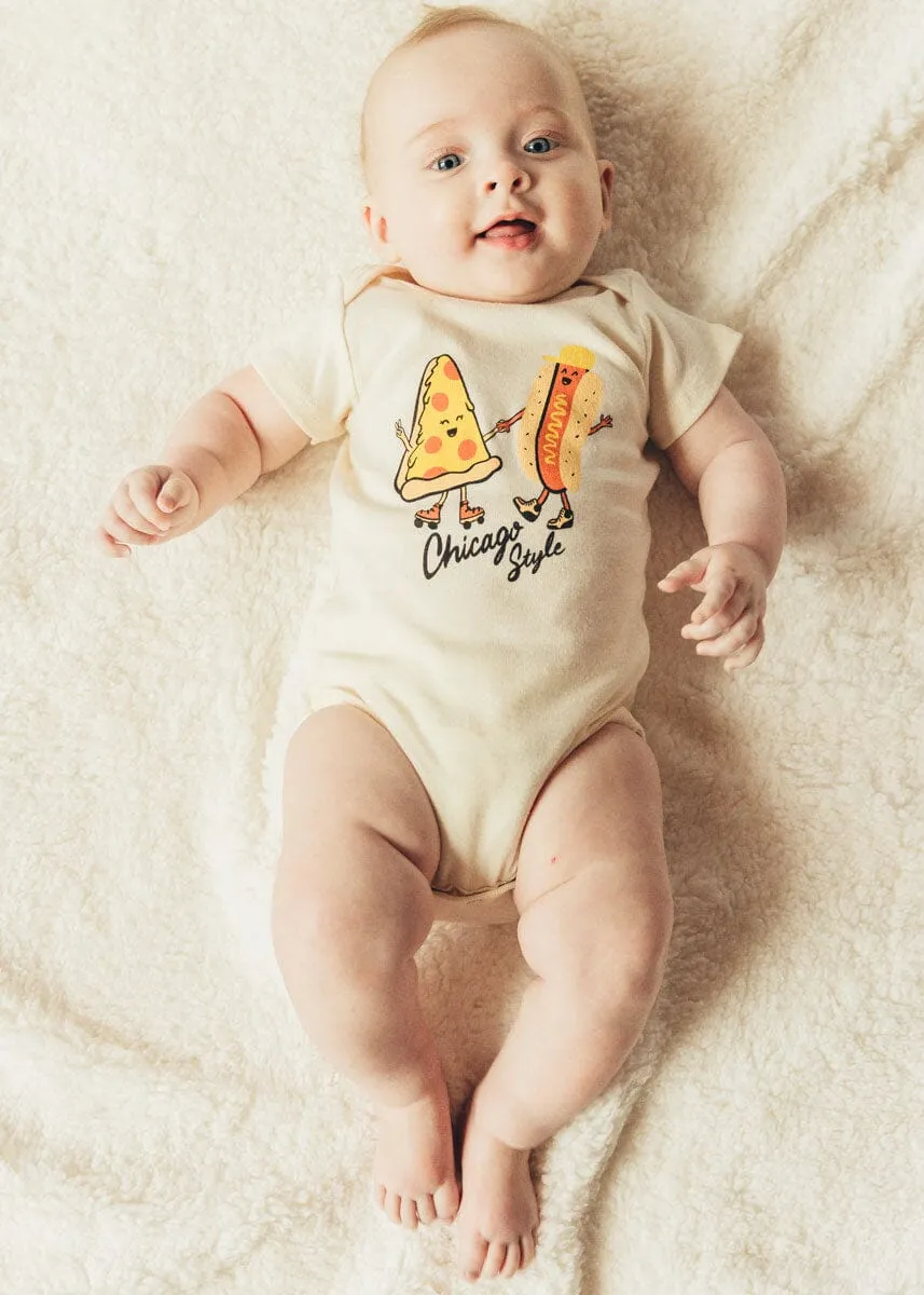 Chicago Style Onesie - Natural