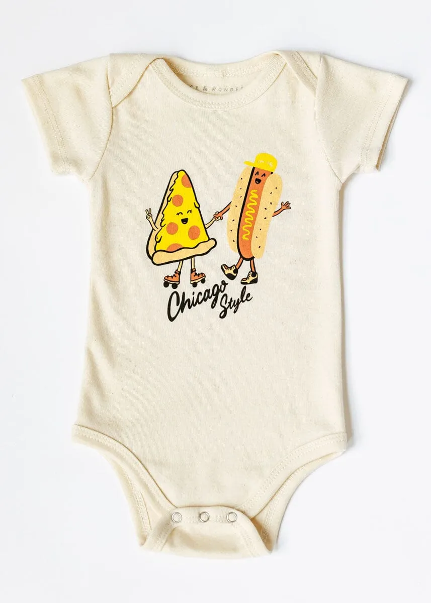 Chicago Style Onesie - Natural