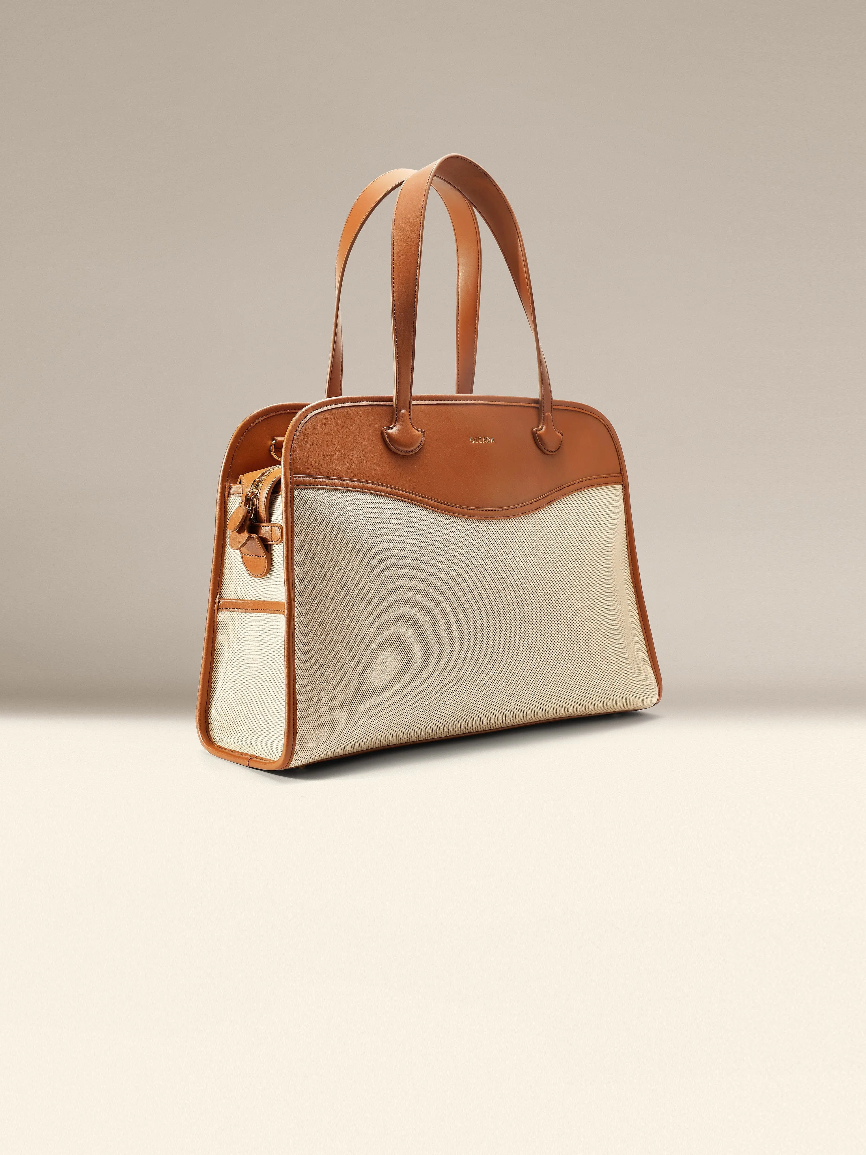 Coast Portfolio Satchel Sand