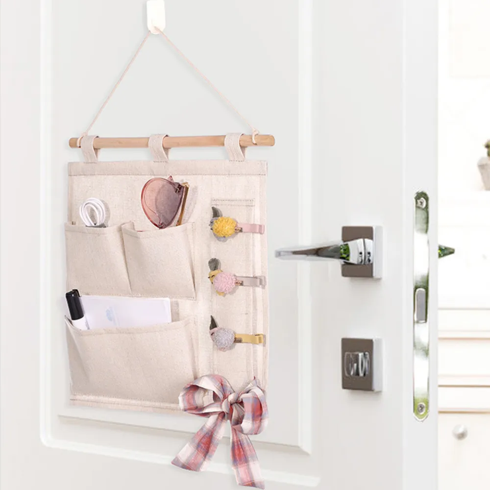 Cream Hanging Storage Bag