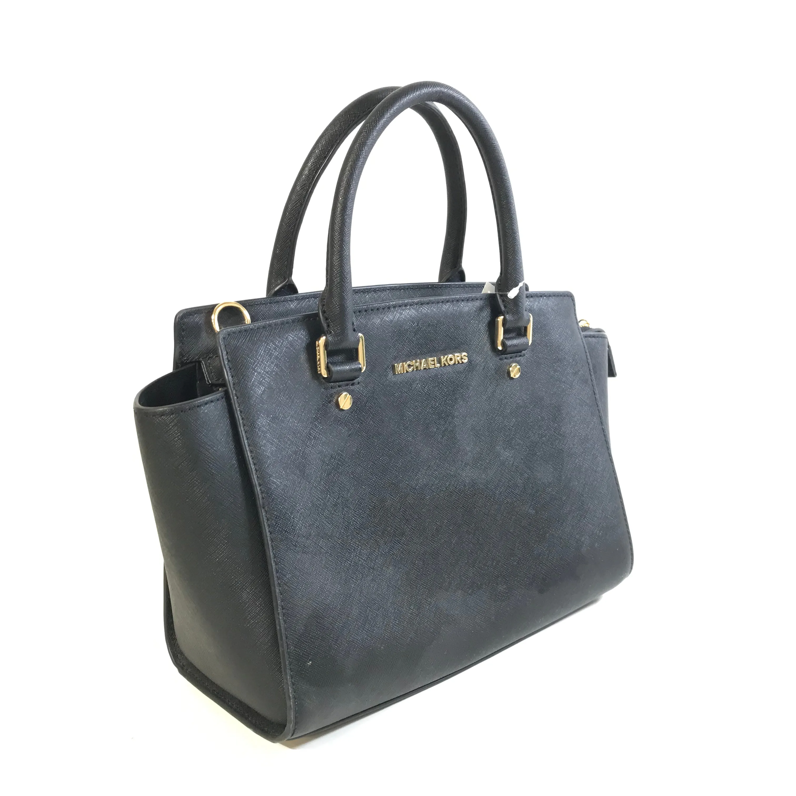 Crossgrain Black Satchel