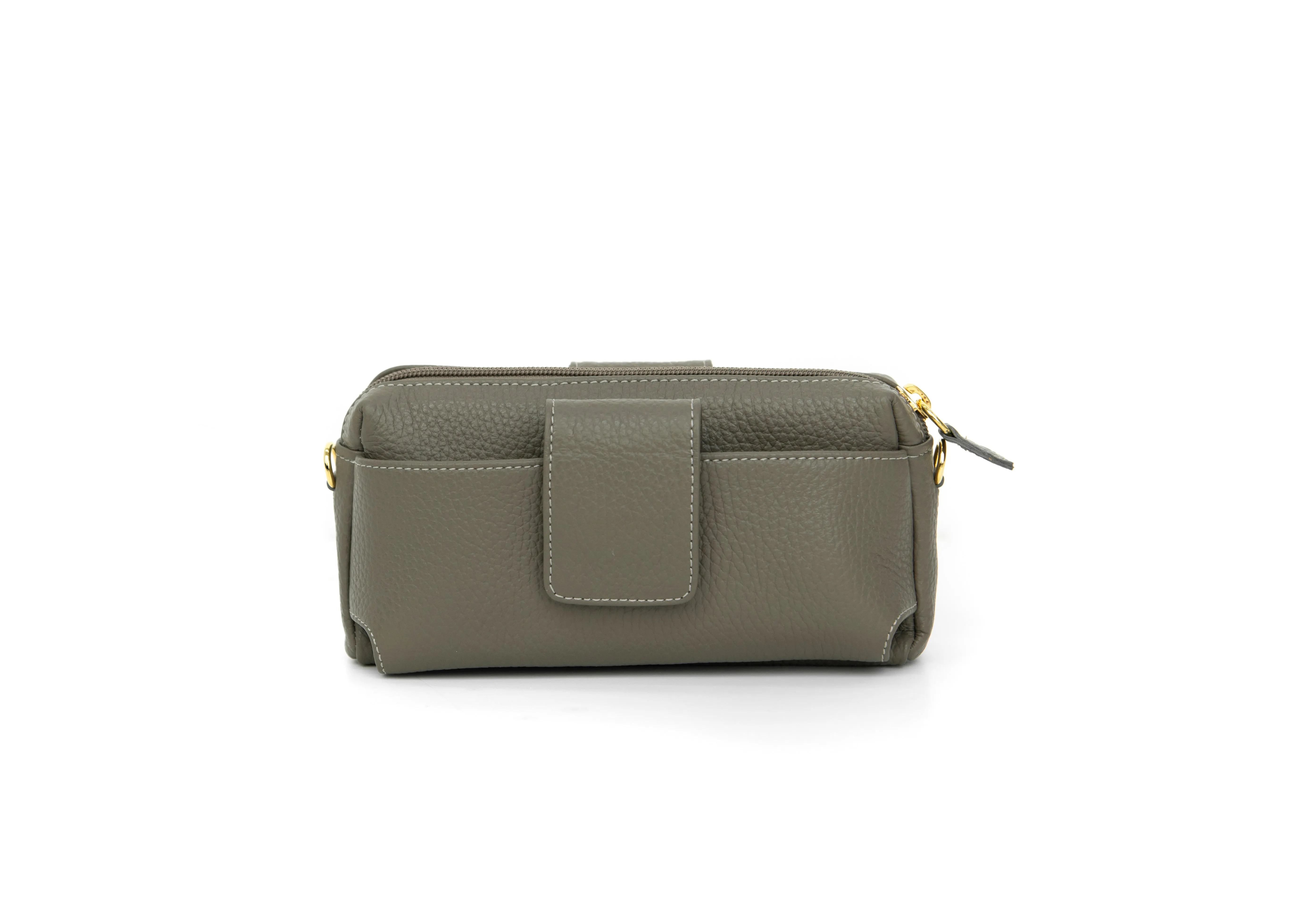 Dark Taupe Gigi Pouchette