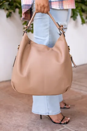 Denise Taupe Shoulder Bag