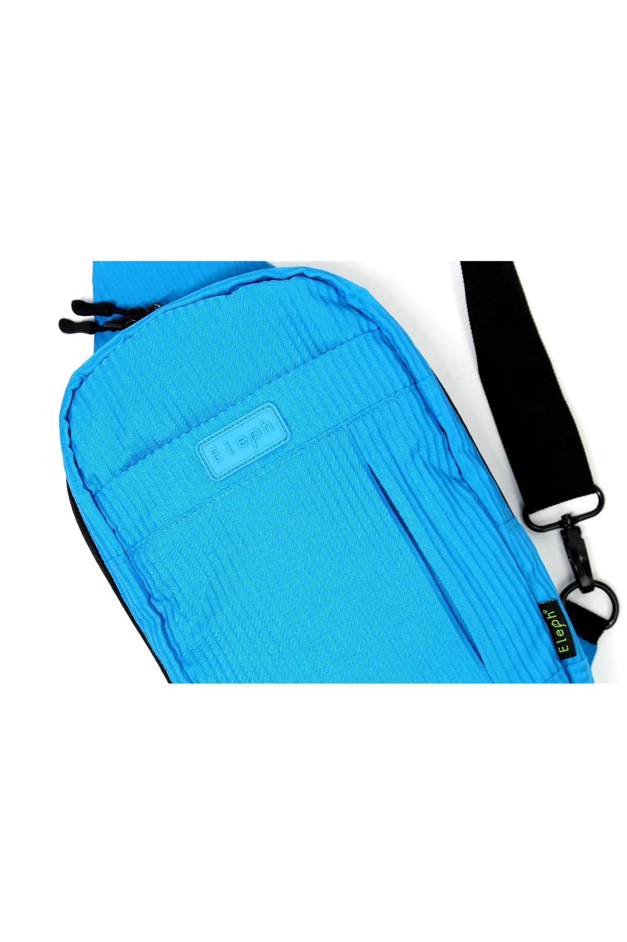 ELEPH OTTO PLEAT CROSS BODY : Blue