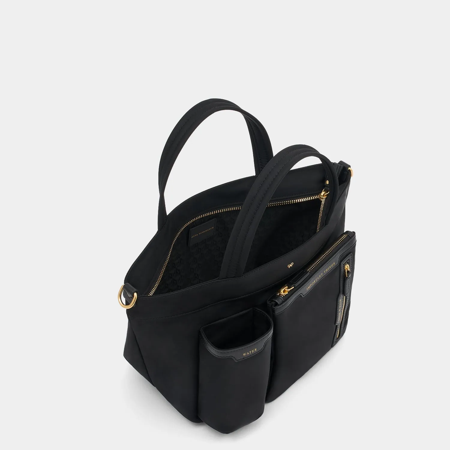 E/W Multi Pocket Mini Cross-body Tote