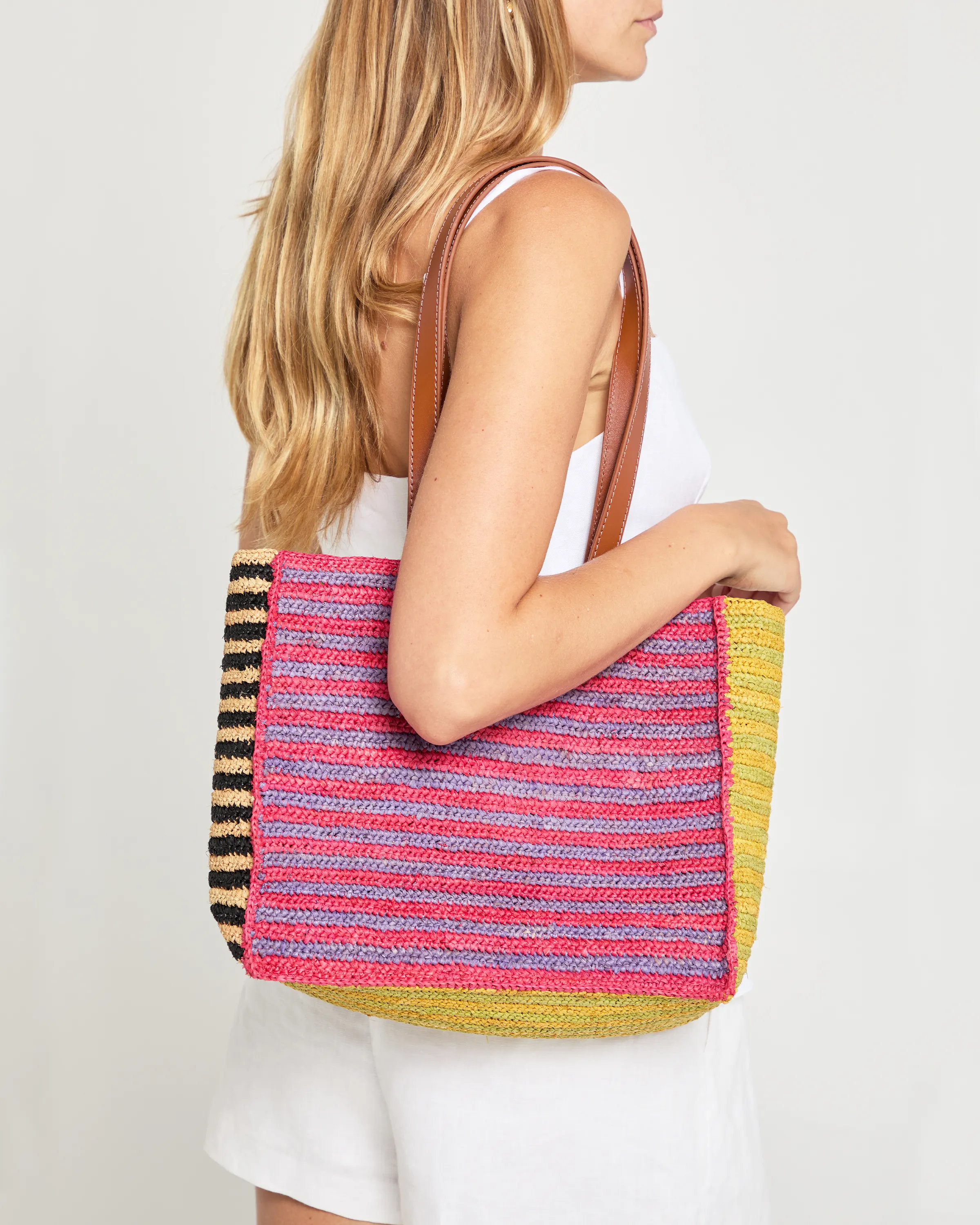 Handwoven Fijian Raffia Tote Bag