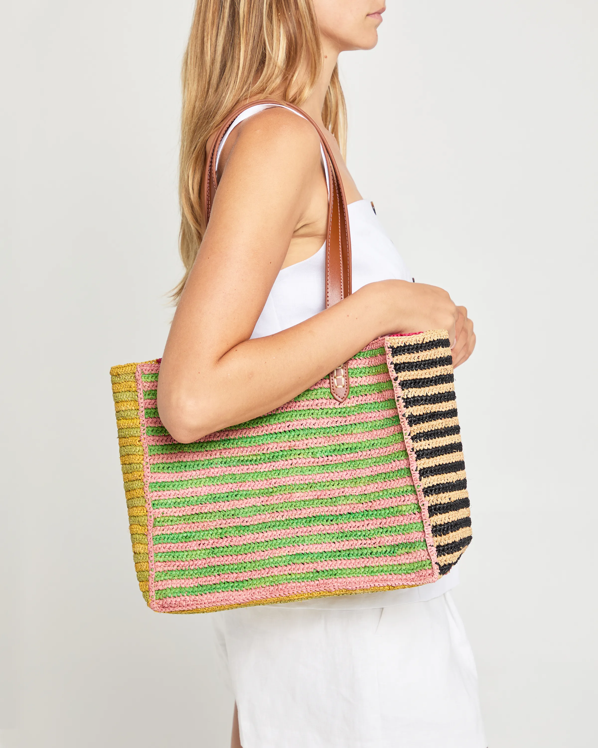 Handwoven Fijian Raffia Tote Bag