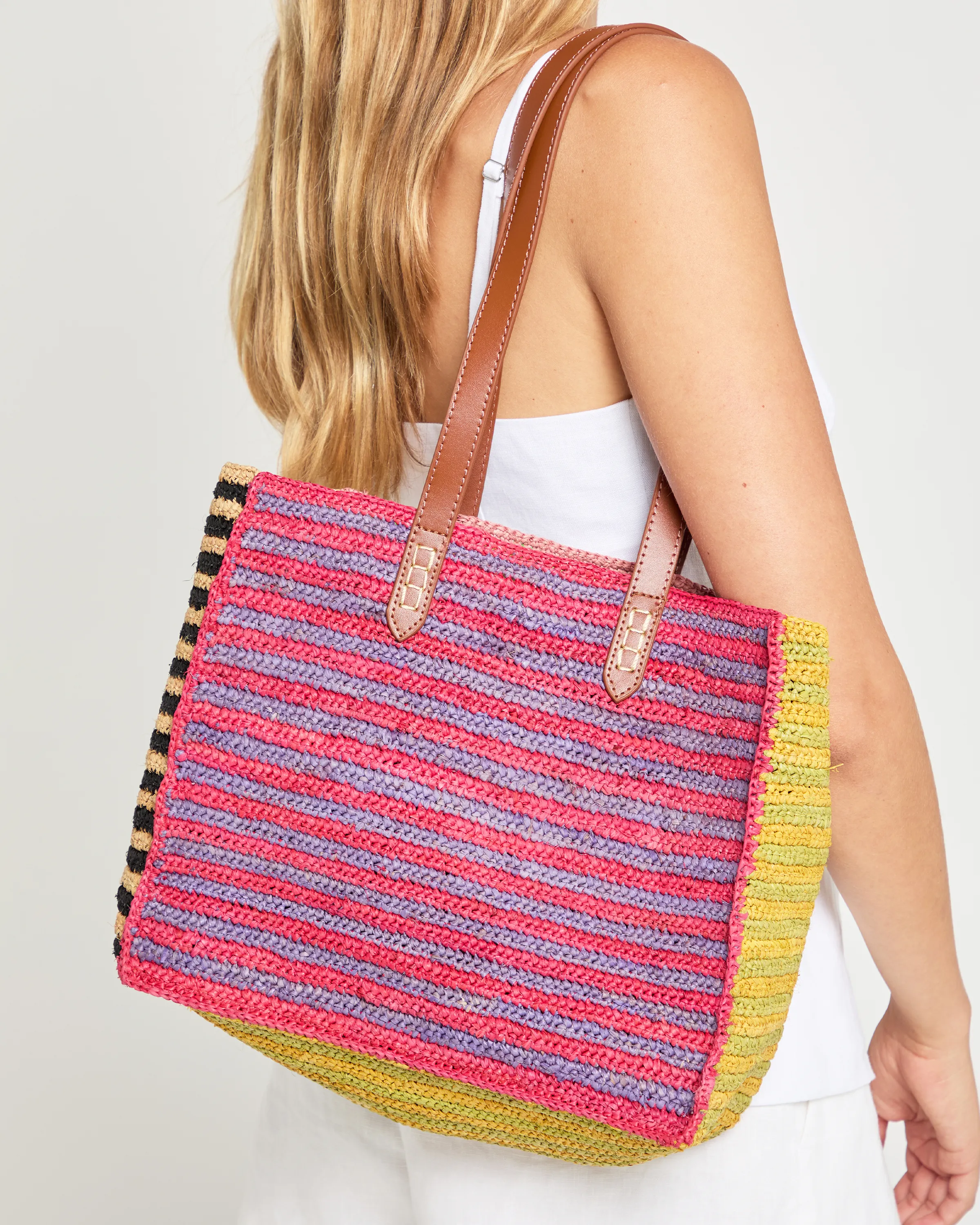 Handwoven Fijian Raffia Tote Bag