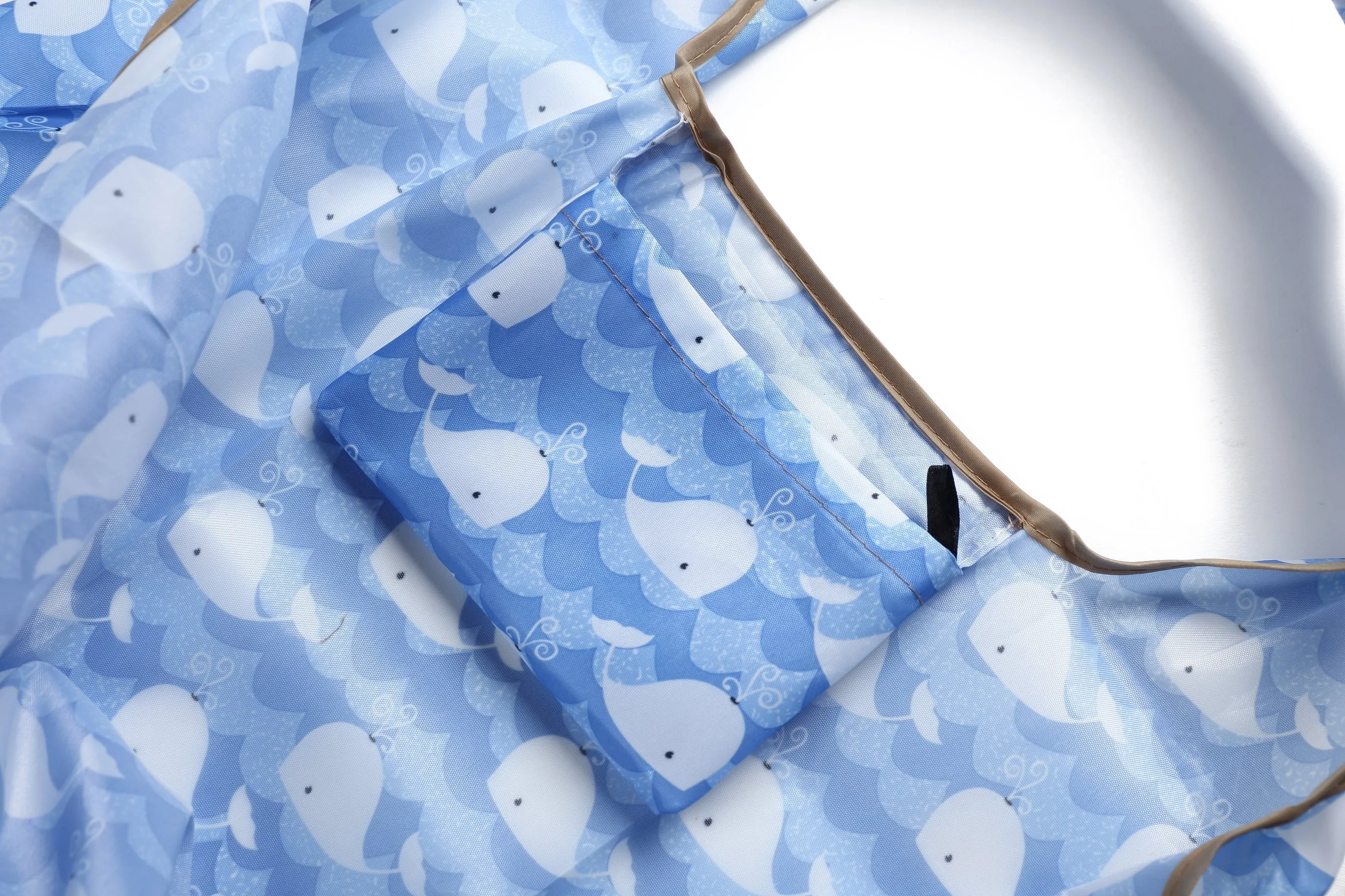 Foldable Bag Jackie Cute Whale Blue