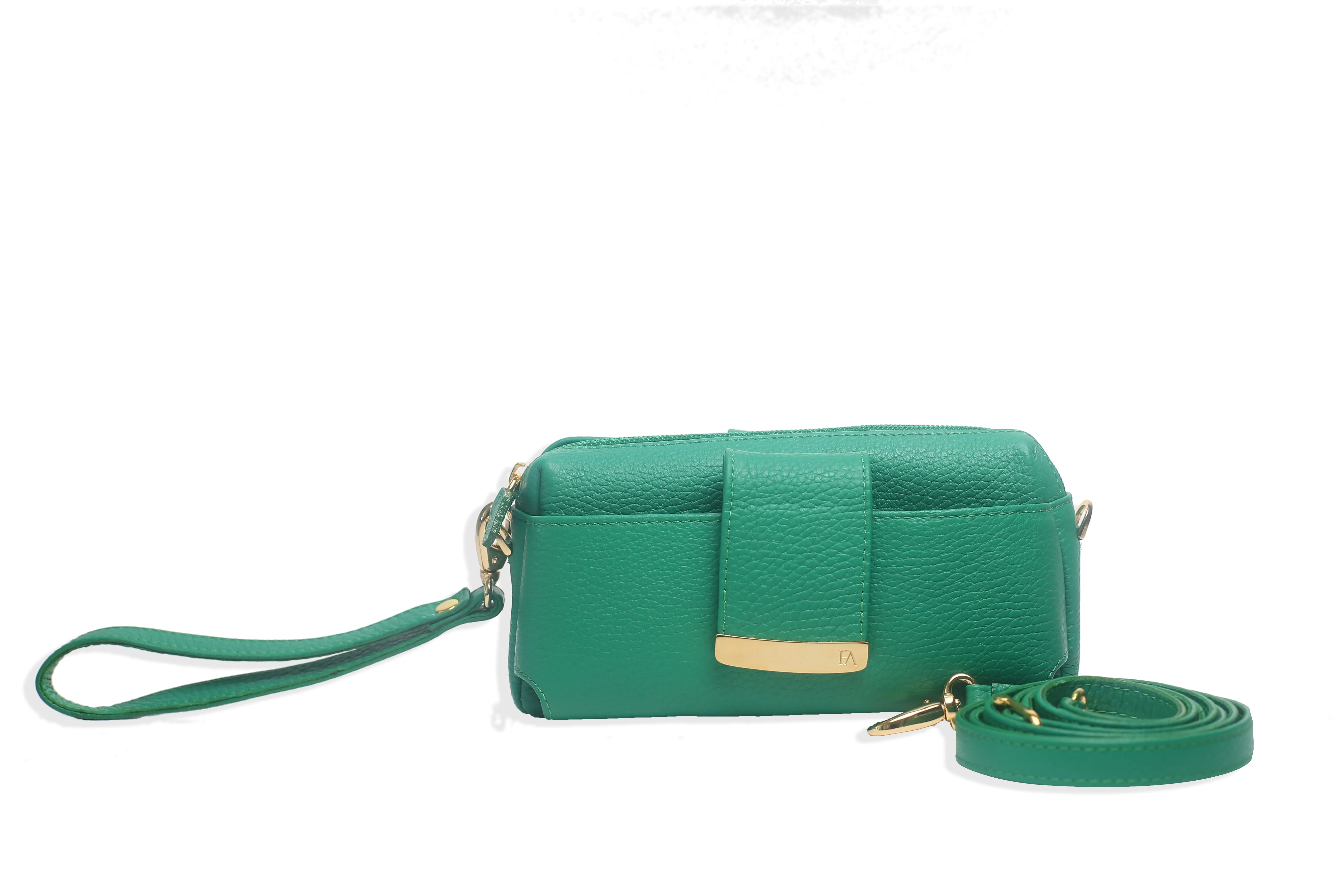 Forest Green Gigi Pouchette