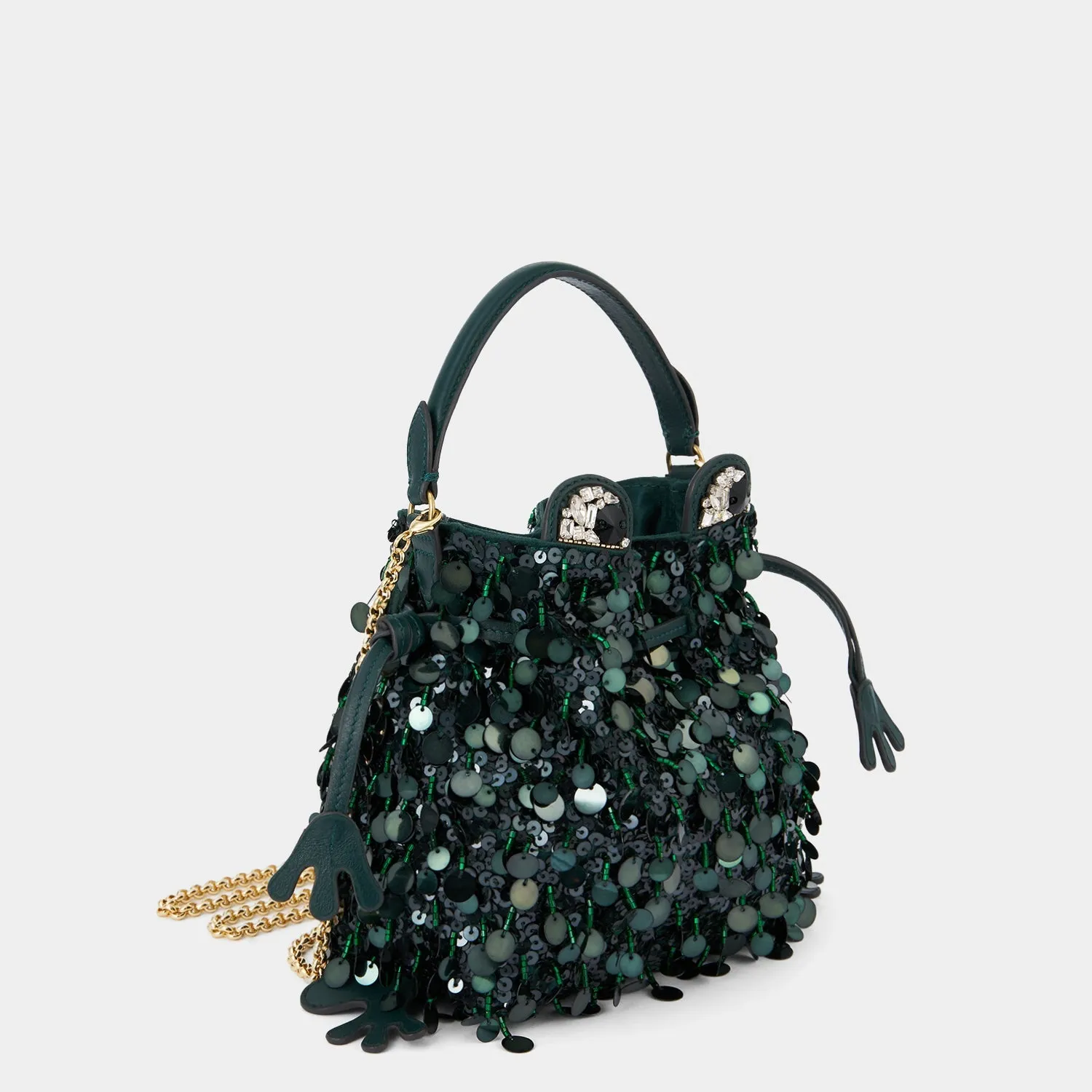 Frog Sequin Cross-body