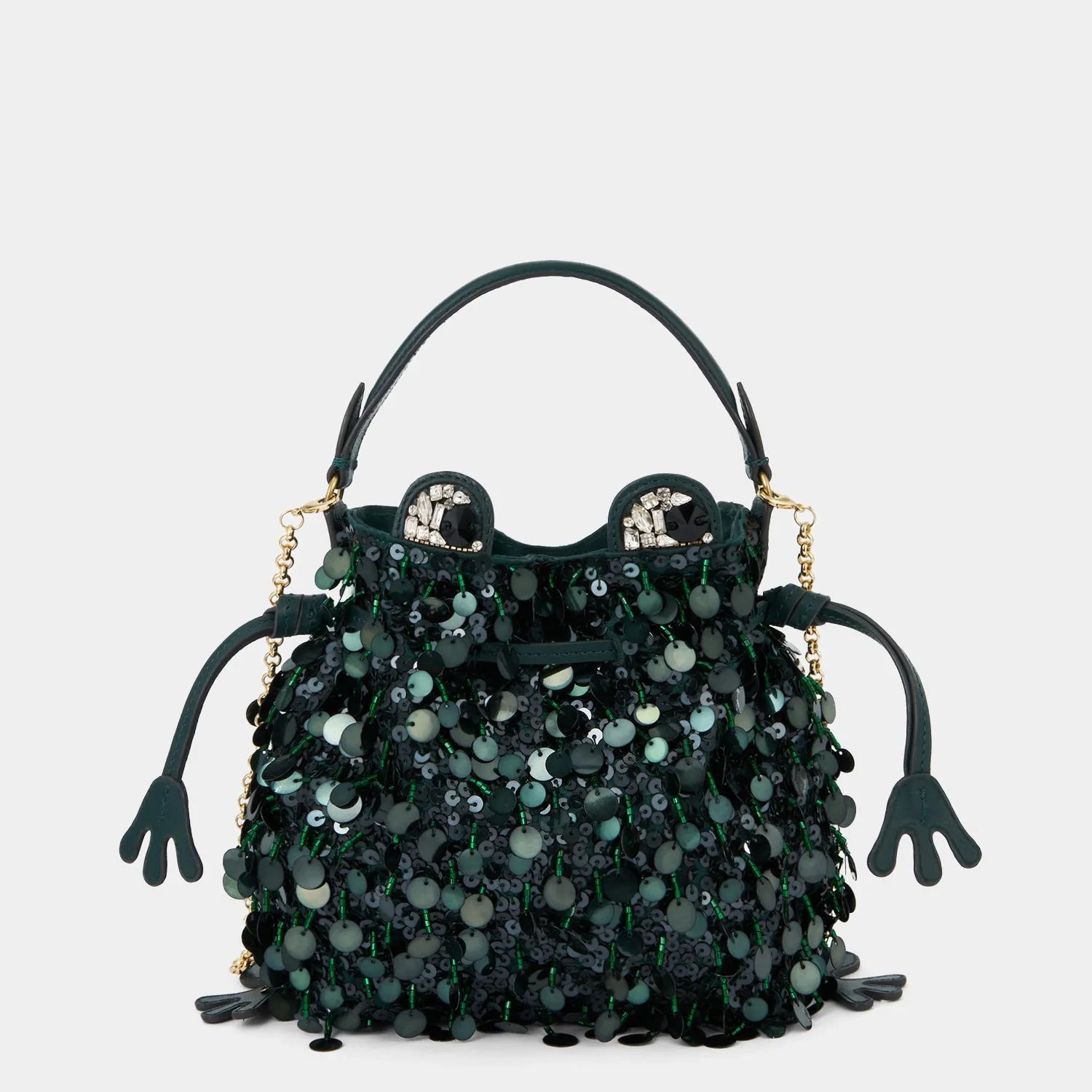 Frog Sequin Cross-body