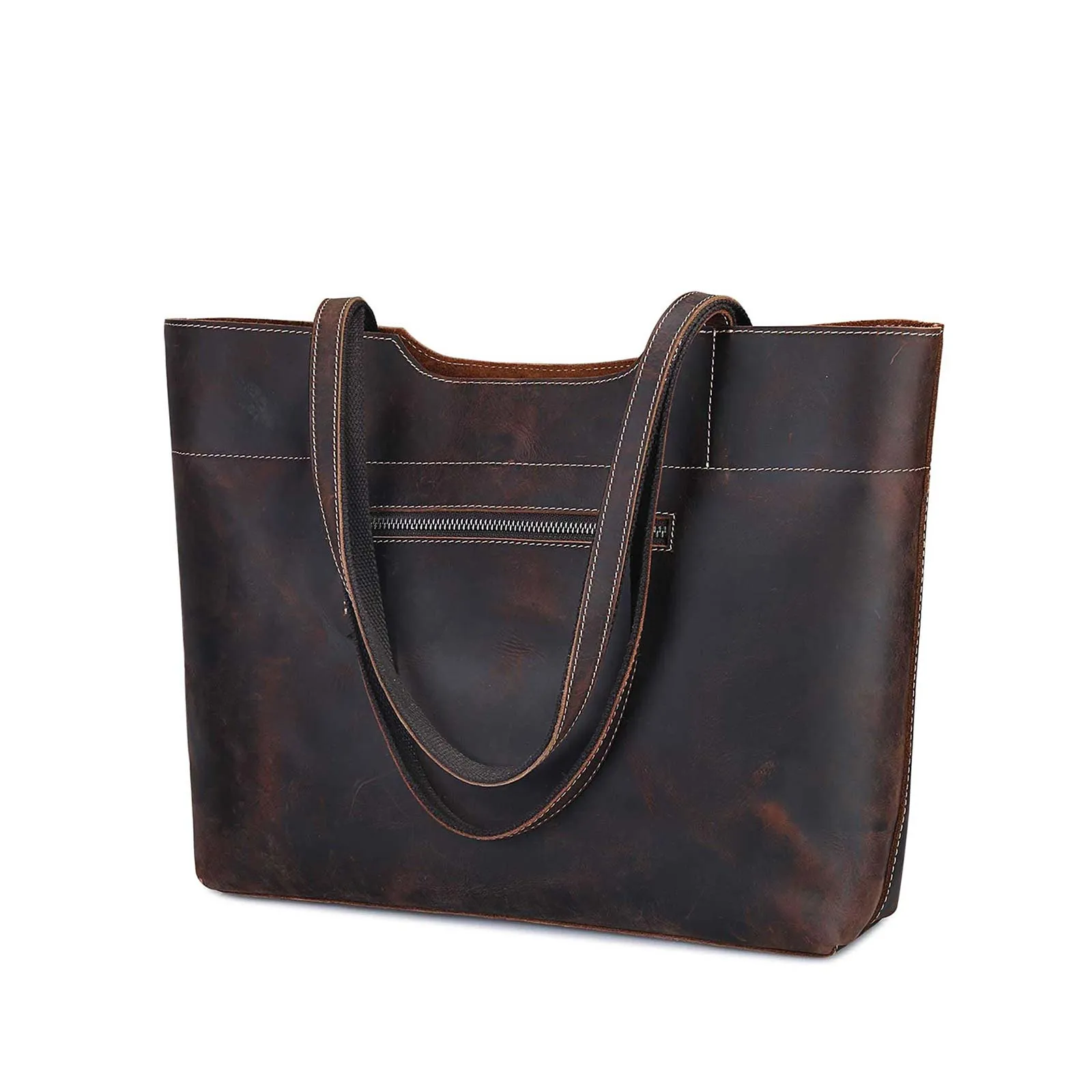 Genuine Leather Tote