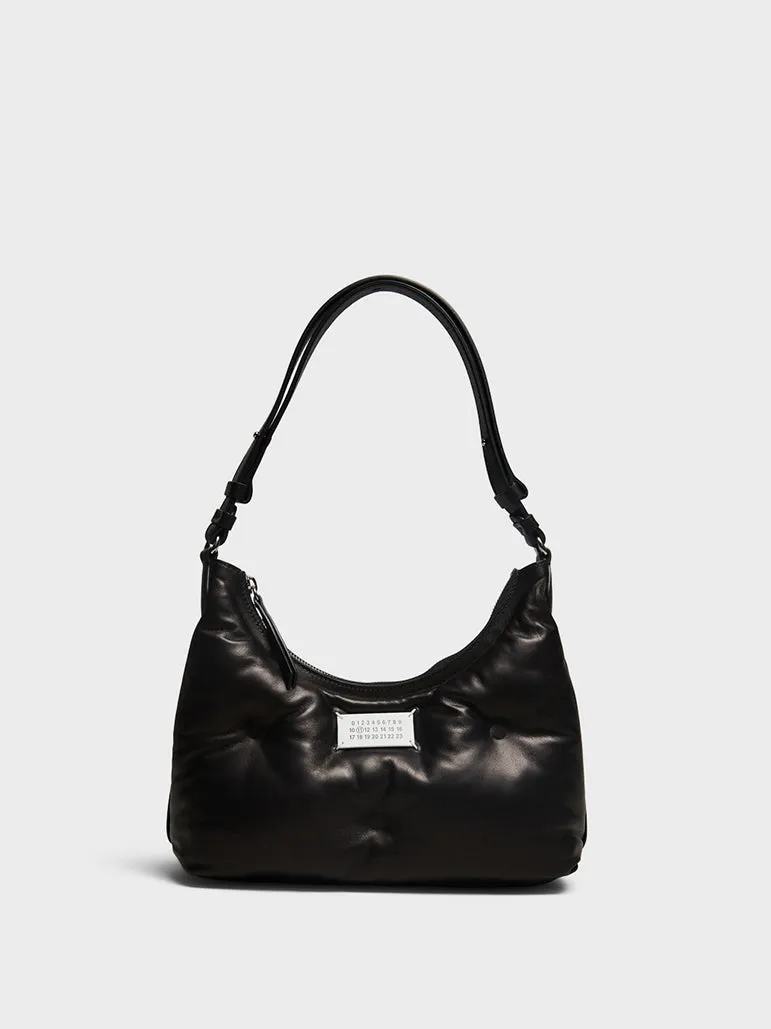 Glam Slam Small Hobo Bag in Black