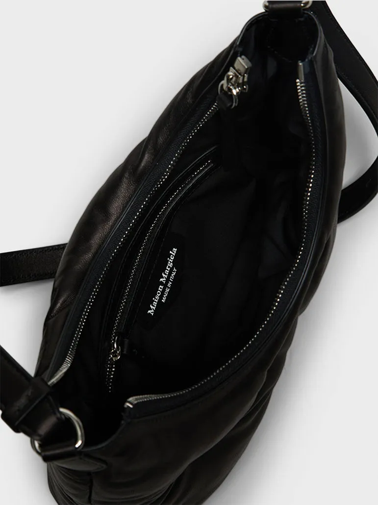 Glam Slam Small Hobo Bag in Black