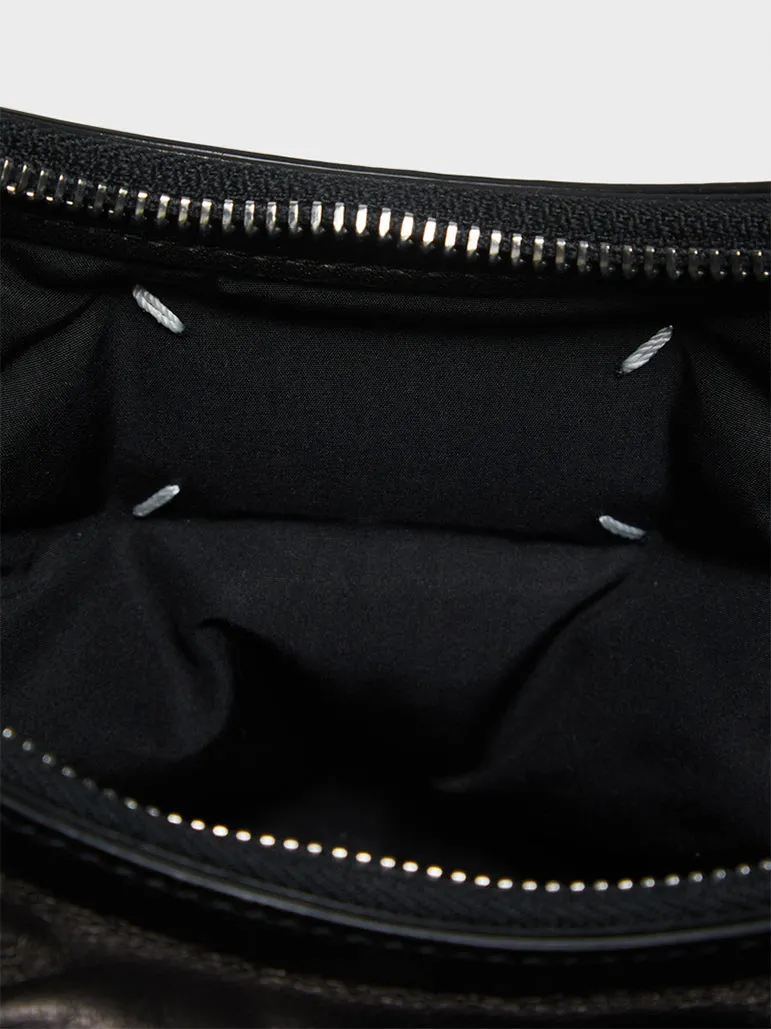 Glam Slam Small Hobo Bag in Black