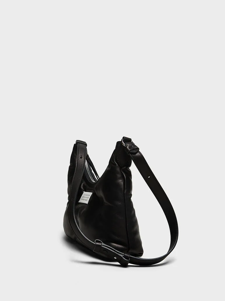 Glam Slam Small Hobo Bag in Black