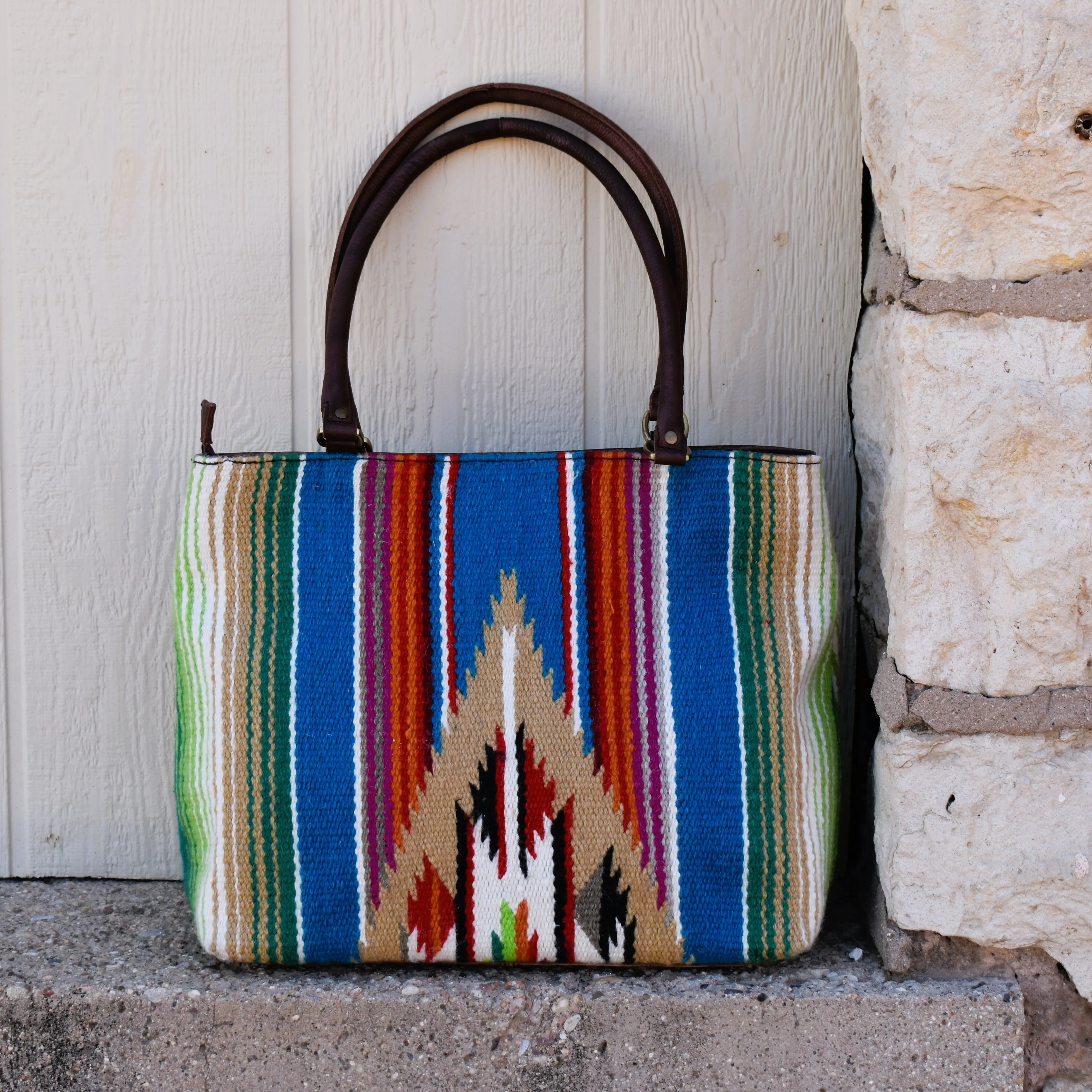 Guadalupe Tooled Oversized Saddle Bag