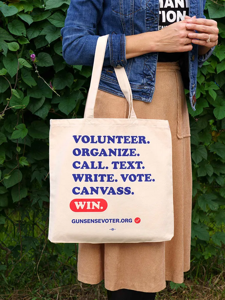 Gun Sense Voter Tote Bag